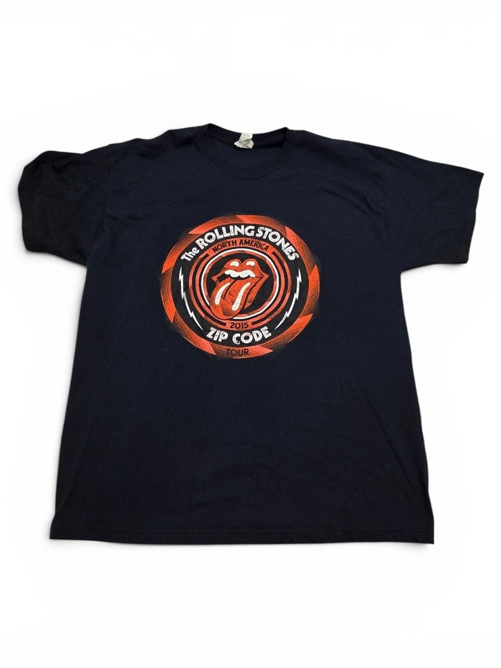 The Rolling Stones 2015 Zip Code Tour T-Shirt